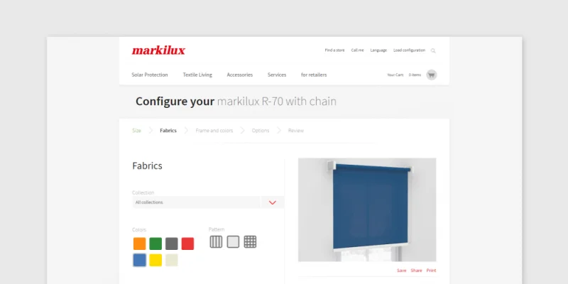 Inspo cover: Markilux Awning configurator