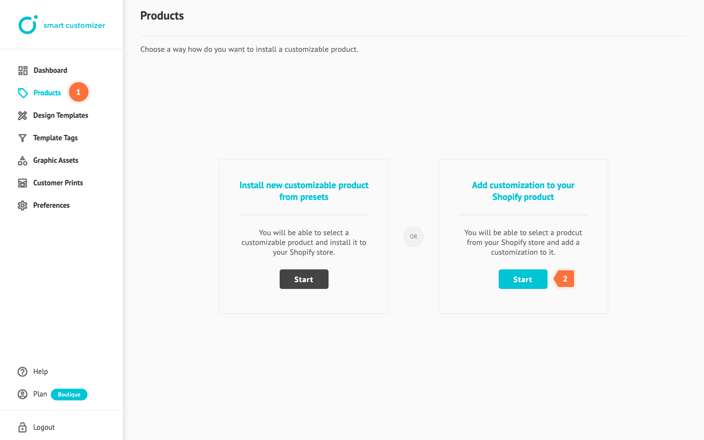 how to add customization to your Shopify products